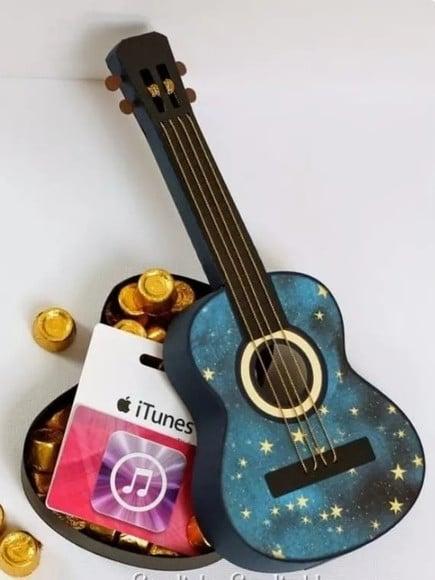 Arquivo Caixa Silhouette Violão