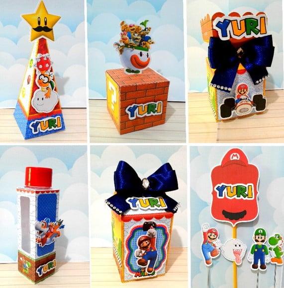 Arquivo de Corte Digital Silhouette Super Mario Luxo