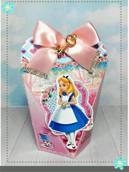 Arquivo Caixa Silhouette Alice Luxo