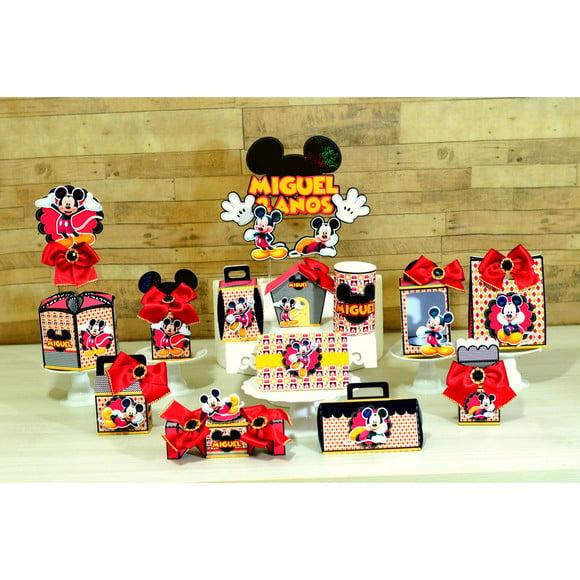 Kit Digital Arquivo de Corte Silhouette Mickey Luxo