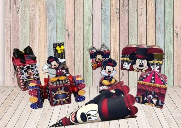 Arquivo Corte Digital Circo Mickey Completo