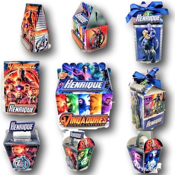 Kit Digital Silhouette Vingadores Guerra Infinita