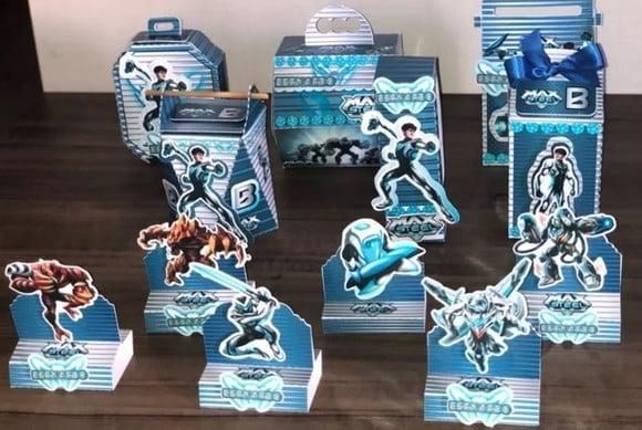 Kit Digital Arquivo Silhouette Max Steel