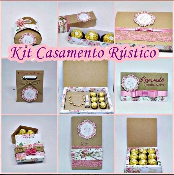 Kit Digital Arquivo de Corte Silhouette Casamento