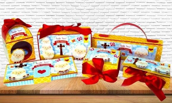 Kit Digital Arquivo Caixas Silhouette Páscoa Cristo Vive!