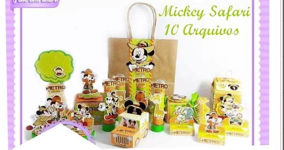 Arquivo de Corte Safari Mickey ****sem o Jipeeeeeeeeeeeeee**