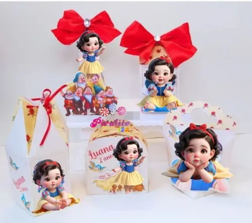 Arquivo Digital de Corte Branca de Neve Baby Studio