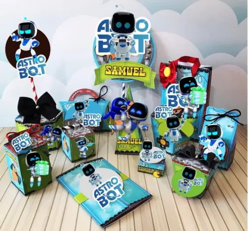 Astro Bot Arquivo Digital de Corte Studio e pdf