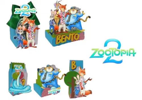 Zootopia 2 Arquivo de Corte Studio e pdf