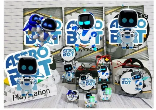 Astro Bot Arquivo de Corte Digital Studio e pdf