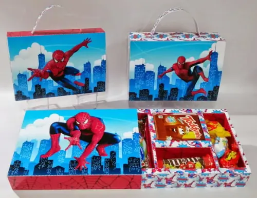 Arquivo Digital Kit Diversão Maletinha Homem Aranha