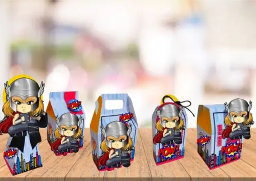 Arquivo Digital Silhouette Thor Baby