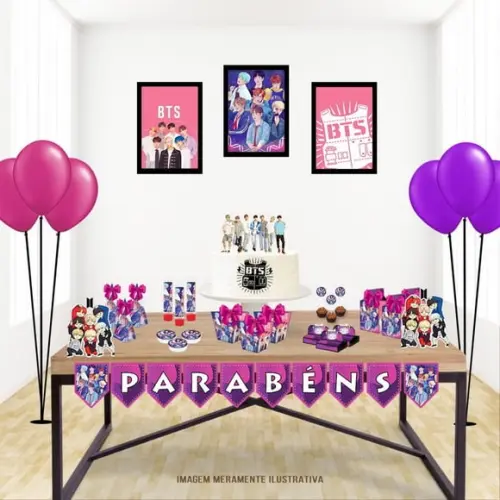 Arquivo Silhouette Festa Bts