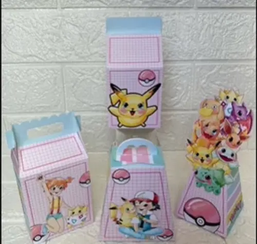 Pokemon Rosa Menina Arquivo de Corte Studio e pdf