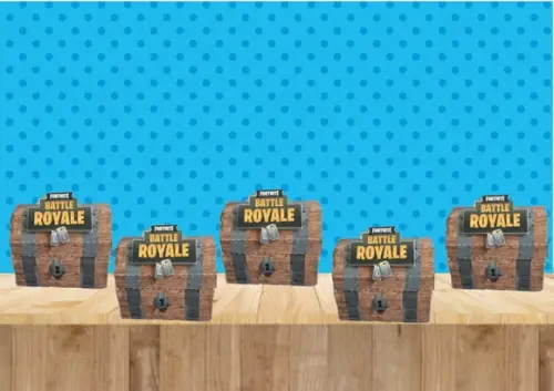 Arquivo Corte Digital Caixa Bau Fortnite