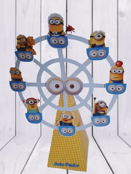 Arquivo de Corte Roda Gigante Minions