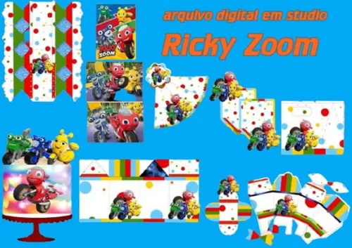 Arquivo Digital Studio Silhouette Ricky Zoom