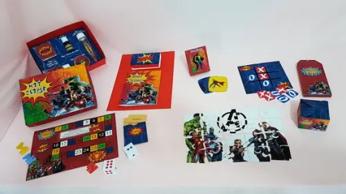 ARQUIVO apliques SILHOUETTE kit diversão VINGADORES