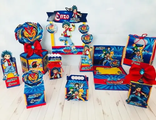 Arquivo Caixa Silhouette Beyblade Superluxo