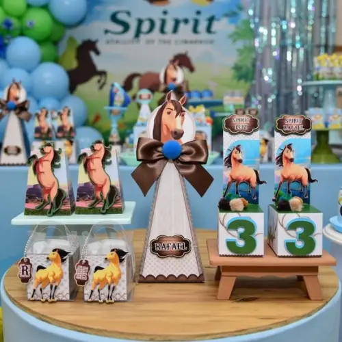 Spirit o Corcel Luxo Arquivo de Corte Studio