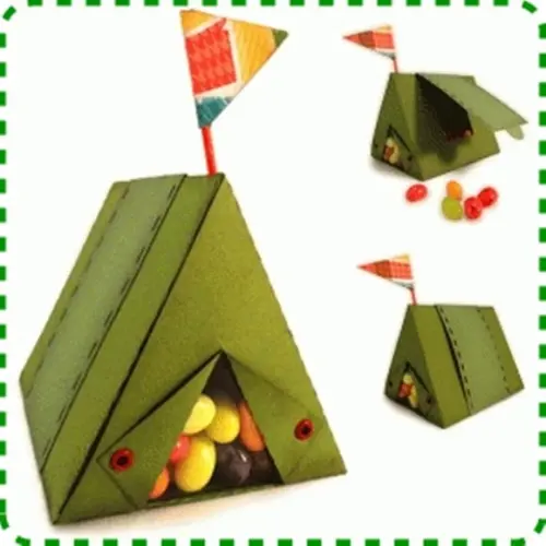 Arquivo Caixa Silhouette Tenda