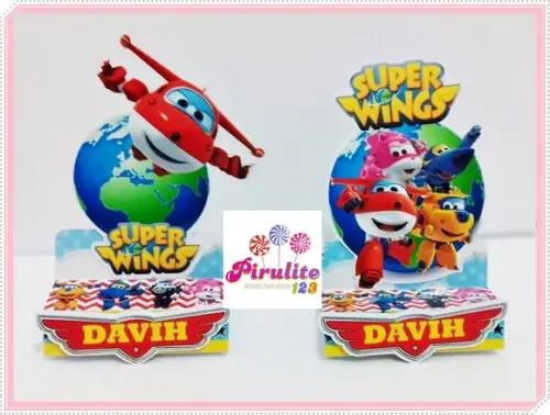 Arquivo Digital de Corte Super Wings