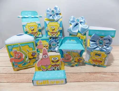 Arquivos digitais Festa Bob Esponja LUXO