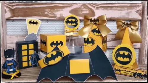 Arquivo Caixa Silhouette Batman Superluxo