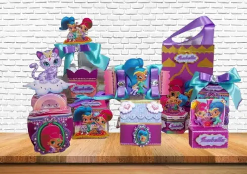 Arquivo Digital Silhouet Shimmer And Shine Luxo