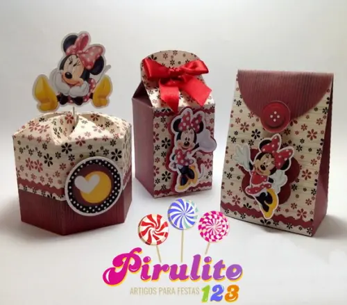 Arquivo de Corte Digital Minnie Vermelha