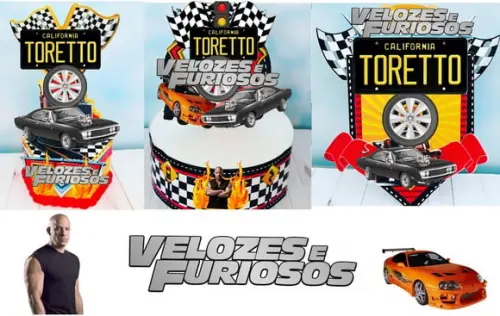 Velozes e Furiosos Arquivo Digital de Corte Studio e pdf
