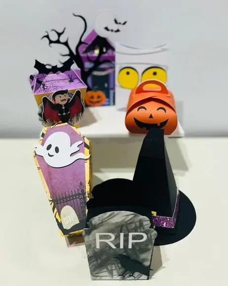 Halloween Arquivo de Corte Sigital Studio e pdf
