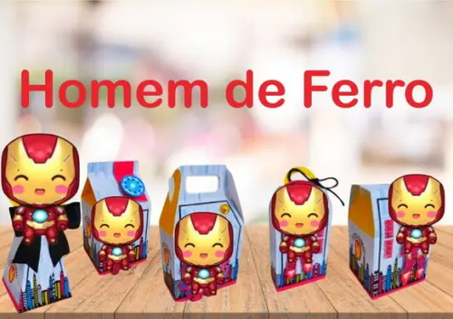 Arquivo Digital Silhouette Homem de Ferro Baby