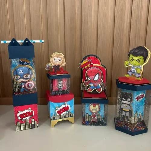 Arquivo Digital Silhouette Studio Super Herois
