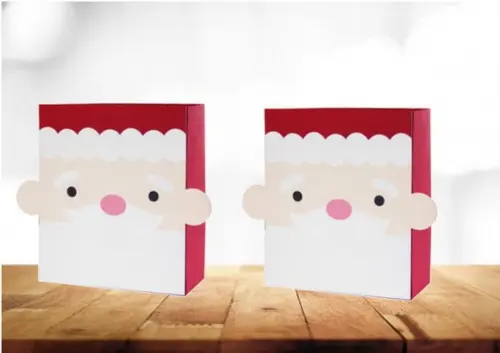 Arquivo Digital Silhouette Sacolinhas Papai Noel e Rena