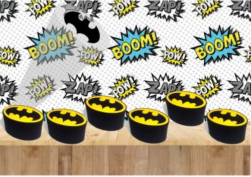 Arquivo Digital Caixa Silhouette Batman