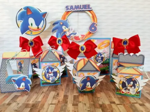 Arquivo Caixa Silhouette Festa em Casa Sonic
