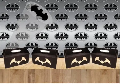 Arquivo Caixa Silhouette Batman Superluxo
