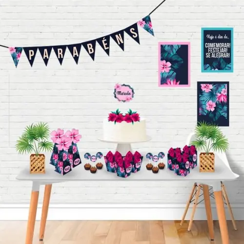 Arquivo Digital floral FAÇA EM CASA SUPERLUXO