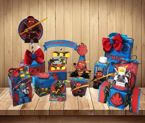 Arquivo Corte Digital Silhouette Lego Ninjago Luxo