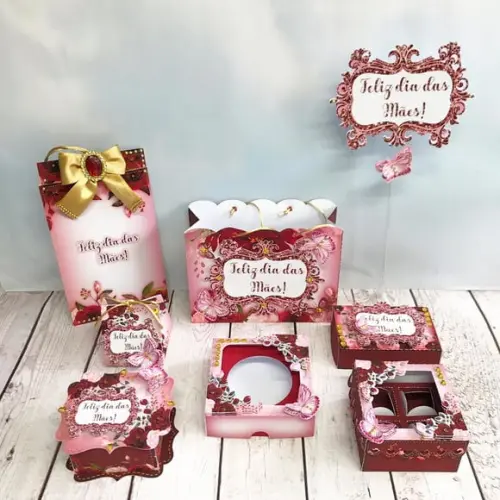 Arquivo Corte Digital Silhouette Kit Floral