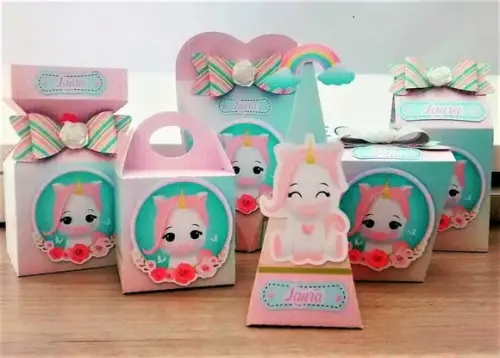 Kit Digital Arquivo Silhouette Unicornio Baby