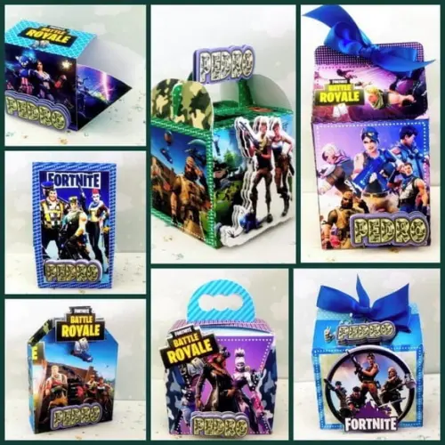 Arquivo Silhouette Festa Fortnite Luxo