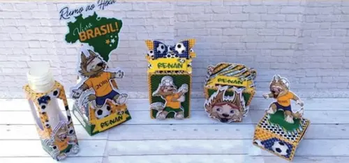 Kit Digital Arquivo Silhouette Copa Brasil