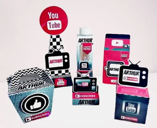 Arquivo de Corte Digital Silhouette You Tube