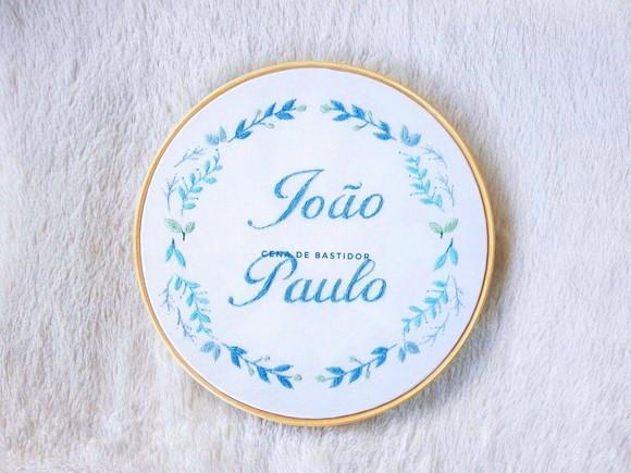 Bordado Porta Maternidade