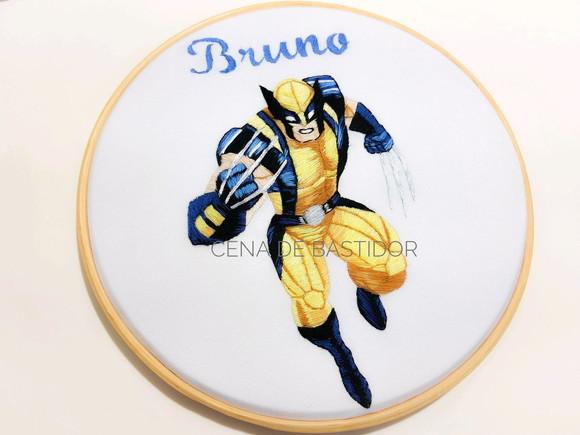 Bordado Super Heroi
