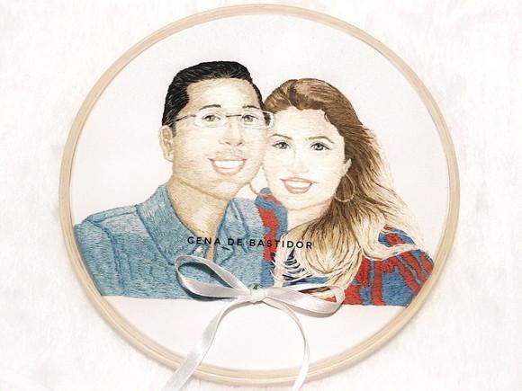 Retrato Bordado