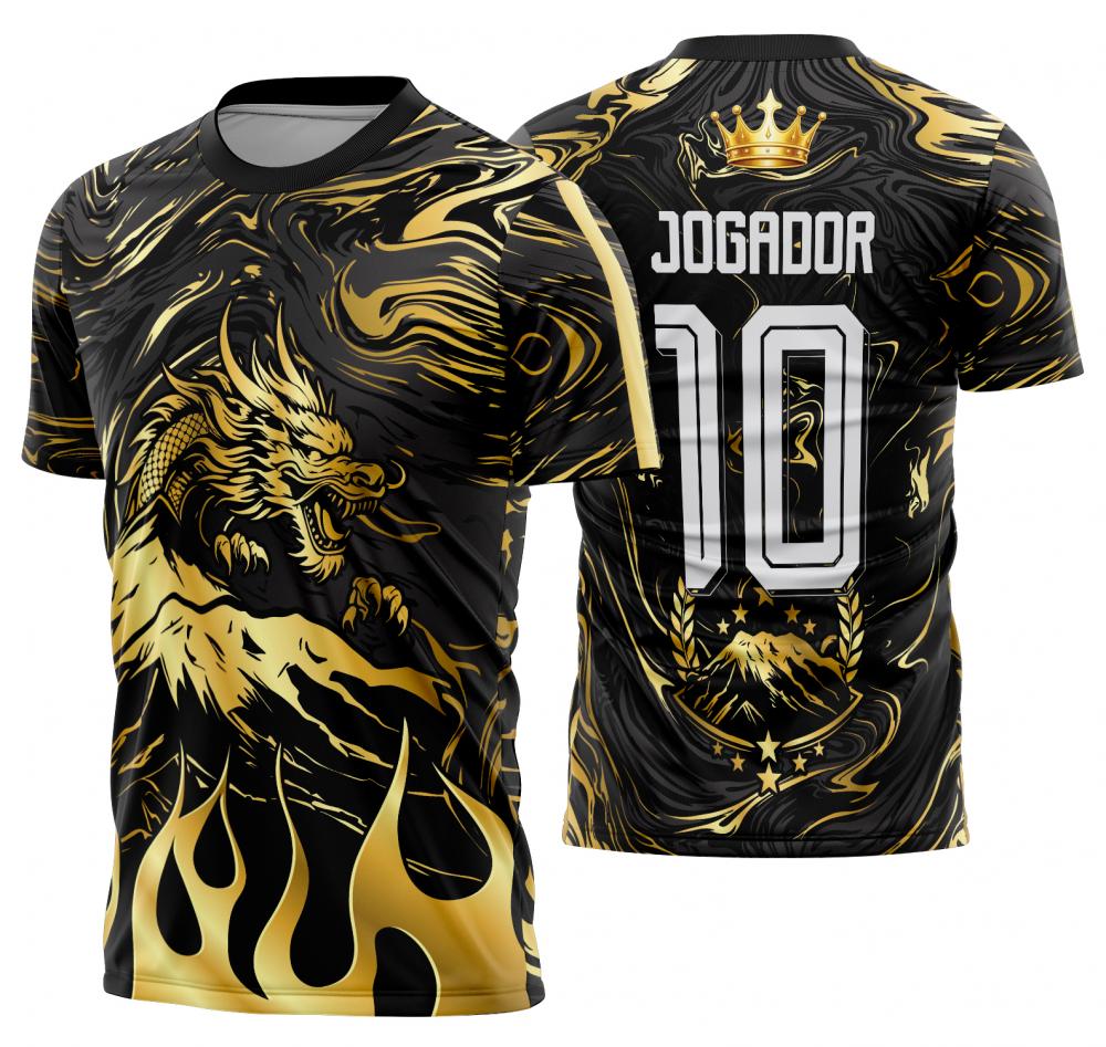Arte Vetor Camisa Interclasse dragão Mod-910