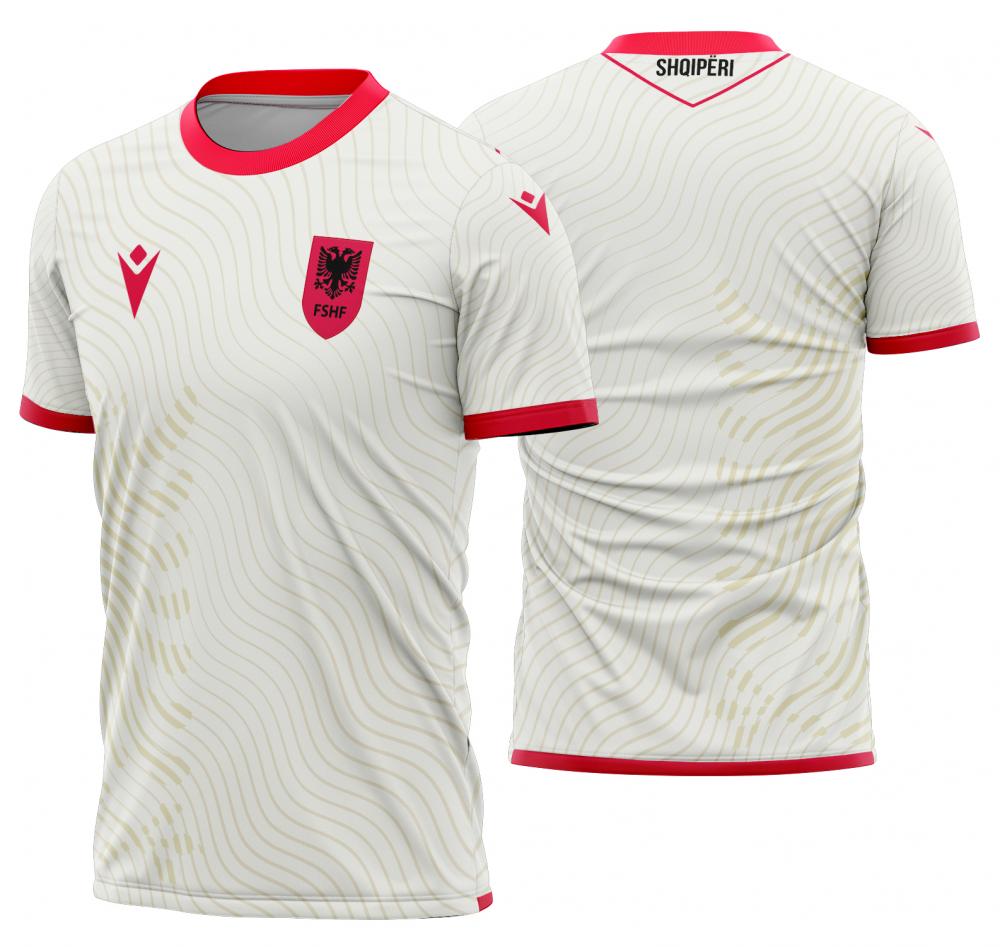 Arte Vetor Camisa Albania Away 2026